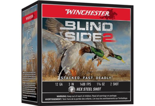 WINCHESTER BLIND SIDE 2 12GA. 3" 25RD 10BX/CA 1-3/8OZ #2