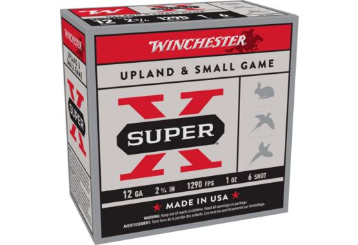 WINCHESTER SUPER-X 12GA 2.75" 1290FPS 1OZ #6 250RD CASE LOT
