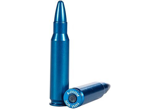 A-ZOOM METAL SNAP CAP BLUE .308 WINCHESTER 10-PACK
