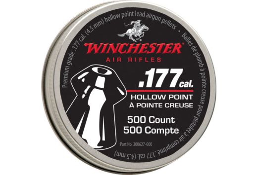 WINCHESTER .177 HP PELLET 500 COUNT TIN 6 PACK CASE