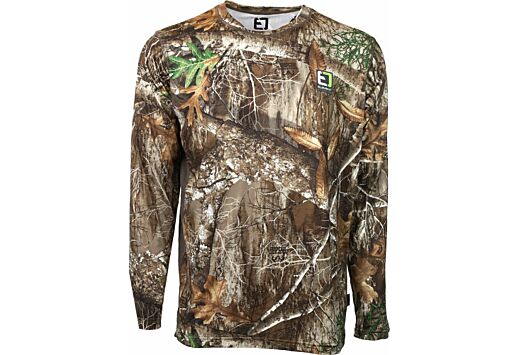ELEMENT OUTDOORS YOUTH SHIRT DRIVE L-SLEEVE RT-EDGE LARGE<