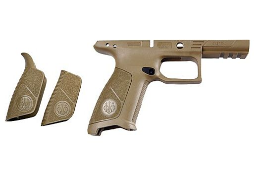 BERETTA FRAME APX FLAT DARK EARTH-NO FINGER GROOVES POLY