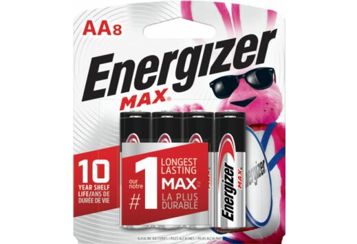 ENERGIZER MAX BATTERIES AA 8-PACK