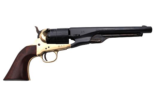 TRADITIONS BP REVOLVER 1860 COLT ARMY .44 CAL 8" BRASS/WAL