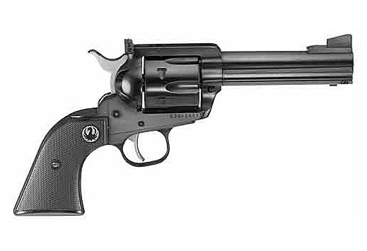 RUGER BLACKHAWK .45LC 4-5/8" AS BLUED BLACK CHECKERED