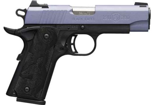 BROWNING 1911-380 BLACK LABEL .380ACP 3.58" CMP 8RD ORCHID!
