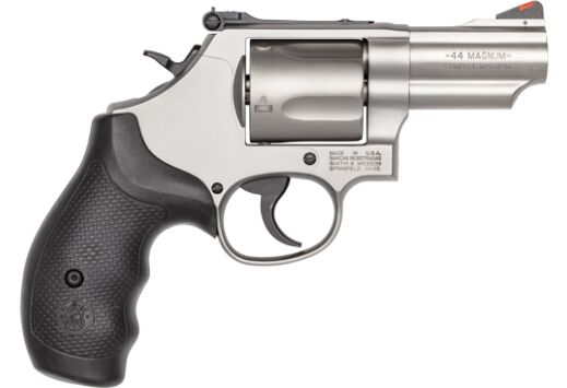 S&W 69 .44MAG 2.75" ADJ 5-SHOT STAINLESS RUBBER
