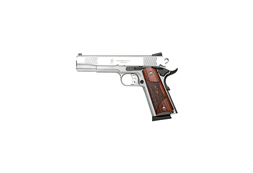 S&W 1911 ES .45ACP 5" FS 8-SHOT MATTE STAINLESS WOOD