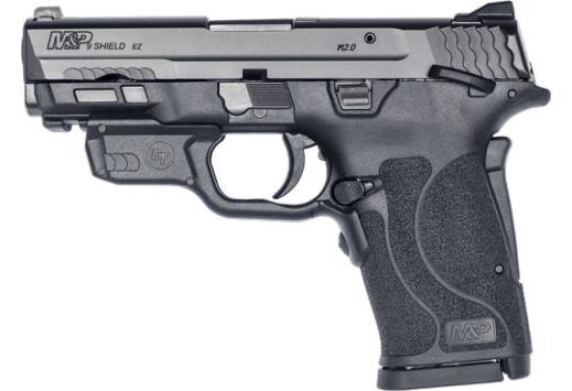 S&W SHIELD M2.0 M&P 9MM EZ BLACK THUMB SAFETY RED LASER