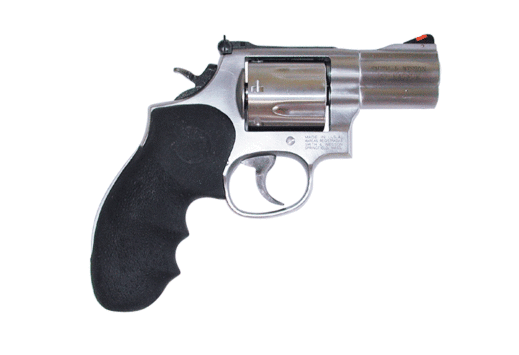 S&W 686PLUS .357 2.5" AS 7-SHOT STAINLESS RUBBER