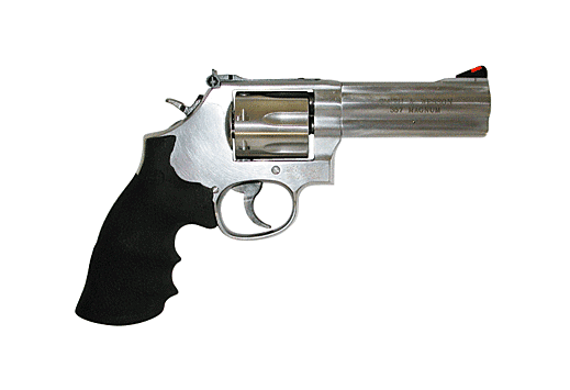 S&W 686PLUS 4" AS 7-SHOT .357 STAINLESS STEEL RUBBER