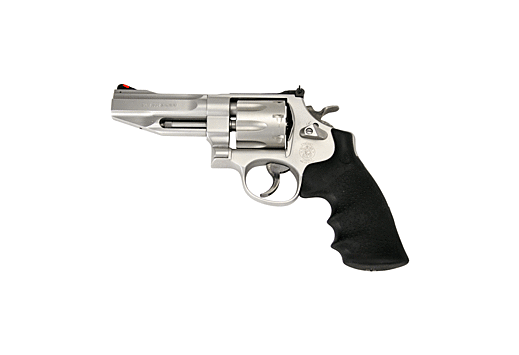 S&W PRO SERIES 627 .357 4" AS 8-SHOT STAINLESS BLACK RUBBER