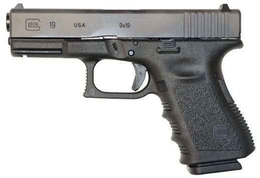 GLOCK 19 9MM G-GUN FS 15-SHOT BLACK US MFG GEN3 <