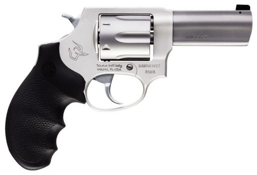 TAURUS 856 .38SPL 3" NGT SGT STAINLESS RUBBER