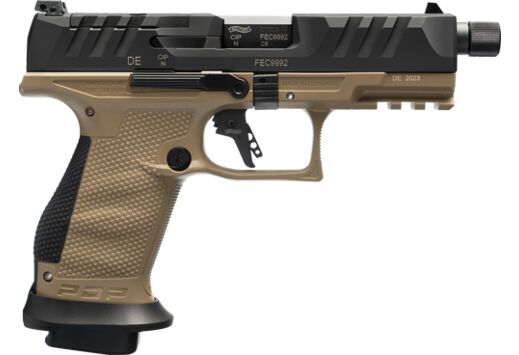 WALTHER PDP COMPACT PRO SD 9MM 4.6" 18-SHOT TAN FRAME