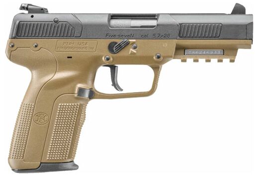 FN FIVE-SEVEN 5.7X28MM 3-10RD AS FDE (CA ONLY)