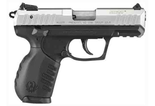 RUGER SR22PS .22LR 3.5" AS 10-SHOT SILVER ANODIZED POLY