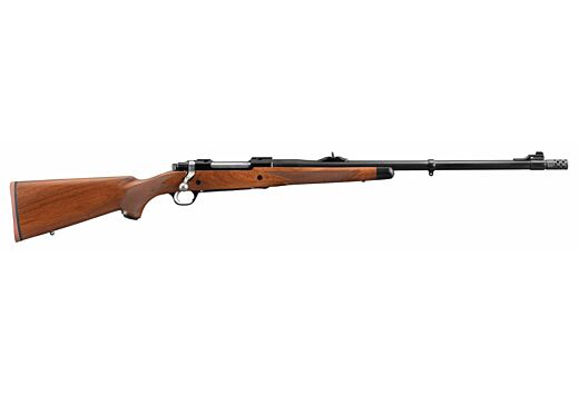 RUGER M77 HAWKEYE AFRICAN W/MBS .375 RUGER BLUED