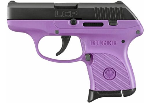 RUGER LCP .380ACP 6-SHOT FS BLUED/PURPLE POLYMER (TALO)