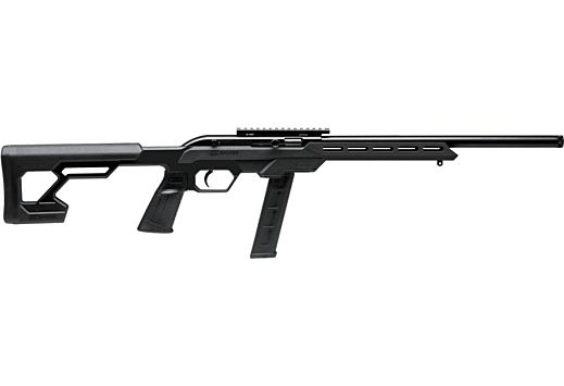 SAVAGE 64 PRECISION .22LR 20RD 16.5" HB SYNTHETIC CHASSIS BLK