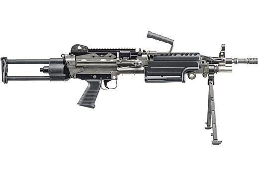 FN M249S PARA 5.56X45MM 18.5" 30/200 ADJ. STOCK BLACK