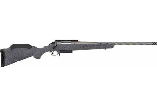 RUGER AMERICAN GENII 7MM-08 20" GRAY GRAY SPLATER SYN