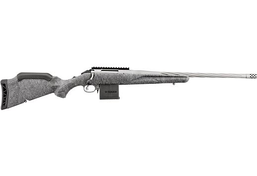 RUGER AMERICAN GENII 204 RUGER 20" GRAY GRAY SPLATER SYN