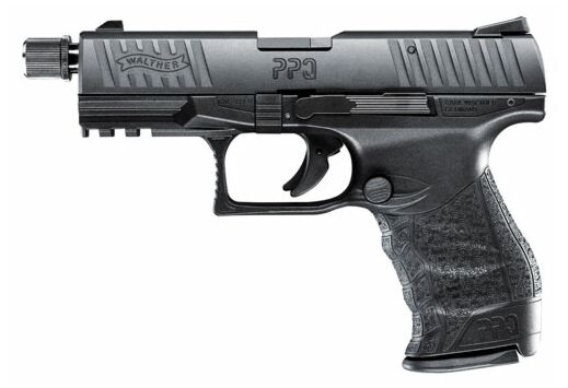 WALTHER PPQ M2 TACTICAL .22LR 4.6" AS 12-SHOT BLACK POLYMER