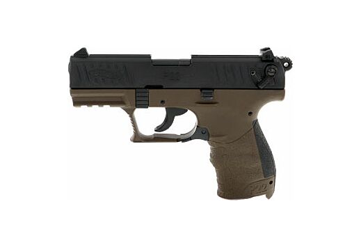 WALTHER P22Q MILITARY .22LR 3.4" 2-TONE BLK SLIDE/OD GREEN
