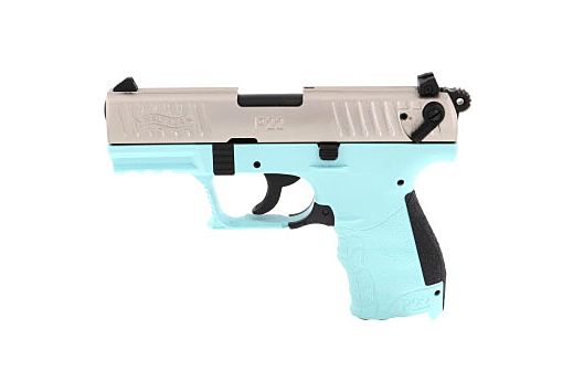 WALTHER P22Q .22LR 3.4" ANGEL BLUE POLYMER 10-ROUNDS