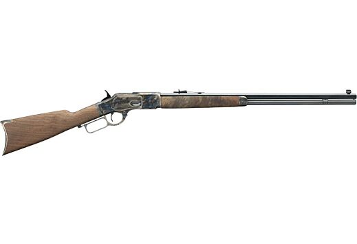 WINCHESTER 1873 SPORTER 45LC OCTAGON/BLUED 24" CASE COLORED