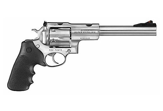 RUGER SUPER REDHAWK .44MAGNUM 7.5" AS STAINLESS HOGUE TAMER