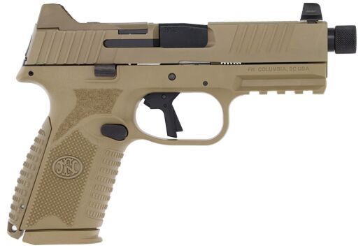 FN 509M TACTICAL BUNDLE 9MM 5-10RD MAGS OPTIC READY FDE..