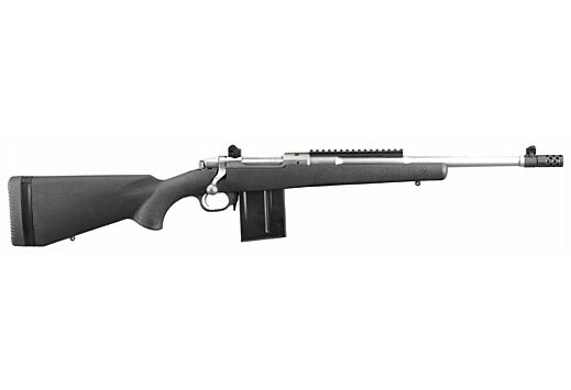 RUGER M77-GS GUNSITE SCOUT RIFLE .308 10RD SS SYNTHETIC