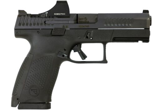 CZ P-10 C OR 9MM NS 15-SHOT SCS HOLOSUN PACKAGE BLACK