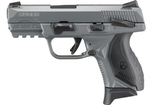 RUGER AMERICAN COMPACT 9MM 17-SHOT GRAY CERAKOTE W/SAFETY
