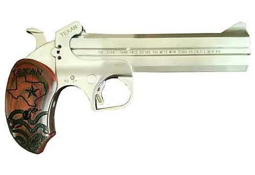 BOND ARMS TEXAN .45LC/.410-3" 6" FS STAINLESS WOOD