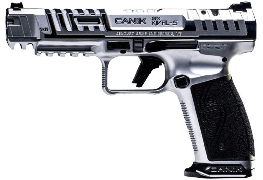 CANIK SFx RIVAL-S 9MM 5" OR AS CHROME 2-18RD MAGS