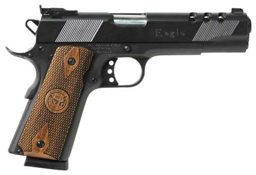 IVER JOHNSON EAGLE PORTED .45ACP 5" AS 8RD MATTE BLUED