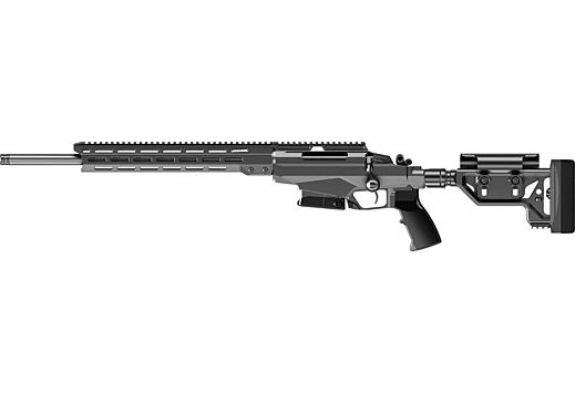 TIKKA T3X TAC A-1 LEFT HAND .308 WIN. 24"HB THD CHASSIS