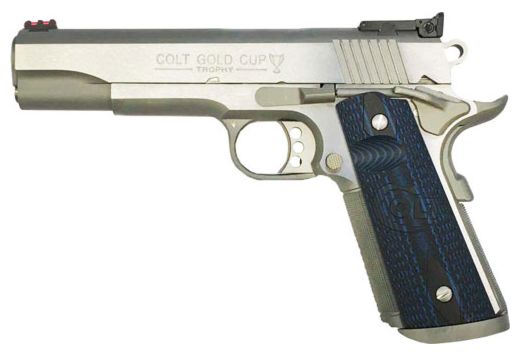 COLT GOLD CUP STAINLESS .38 SUPER AS 9-SHOT G10