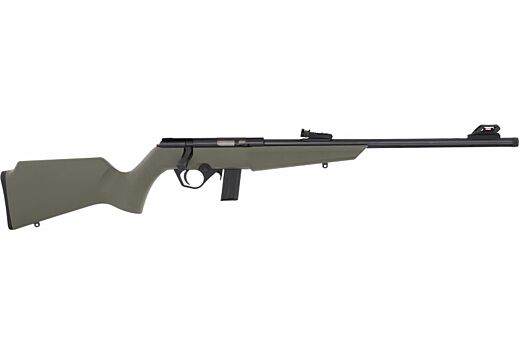 ROSSI RB22 COMPACT 22LR BOLT 16.5" OD GREEN SYNTHETIC