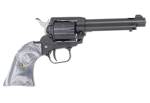 HERITAGE .22LR 4.75" FS BLUED GRAY PEARL GRIPS