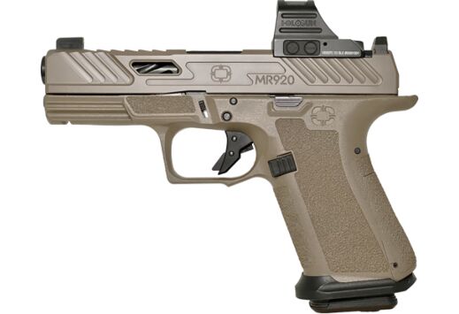 SHADOW SYSTEMS MR920 ELITE FDE 9MM HOLOSUN OPTIC UNTHRDED BBL