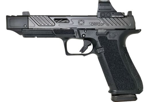 SHADOW SYSTEMS DR920P ELITE 9MM W/HOLOSN OPTC COMP BLK BBL
