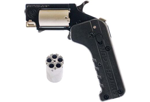 STAND MFG SWITCH GUN 22 MAG/LR 5 SHOT BLUED CAN BE FOLDED