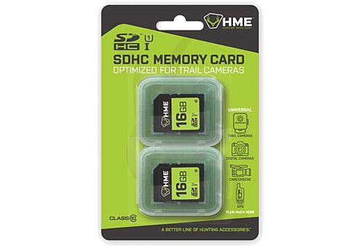 HME SD MEMORY CARD 16GB 2PK 