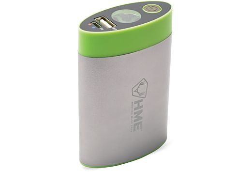HME HAND WARMER RECHARGEABLE 5 HOUR W/LED TORCH LIGHT