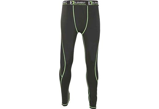 ELEMENT OUTDOORS BASE LAYER THERMAL UNDERWEAR BLACK XL