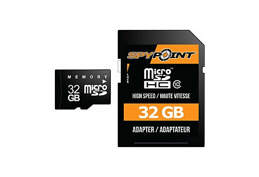 SPYPOINT TRAIL CAM 32GB MICRO/ SD CARD HIGH SPEED CLASS 10